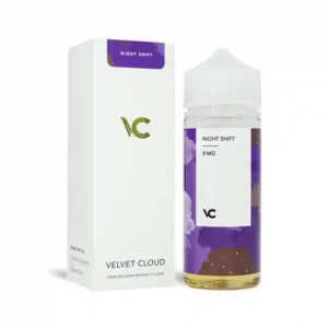 Velvet Cloud Shortfill E-liquid Night Shift | Guardian Vape Shop