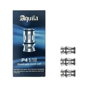 HorizonTech Aquila Coils P4 0-14ohm 4in1 Quad Mesh