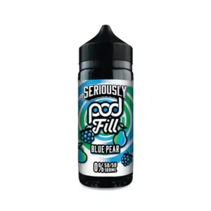 Seriously Pod Fill Range Shortfill E-liquid Blue Pear | Guardian Vape Shop