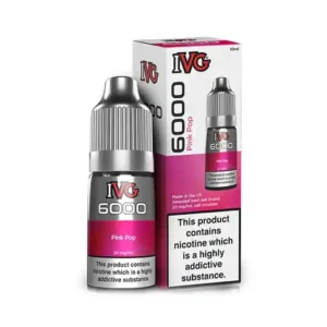 IVG 6000 Nic Salt E-Liquids Pink Pop | Guardian Vape Shop