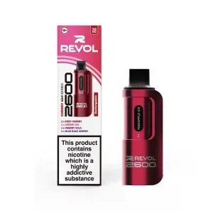 Revol 4 in1 Disposable 2600 Puff Cherry Series | Guardian Vape Shop