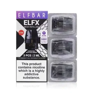 Elf Bar Elfx Pods Replacement 0.6 | Guardian Vape Shop