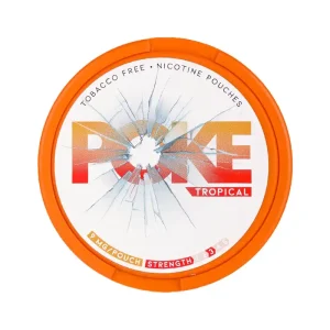 Poke Nicotine Pouches Tropical 9mg | Guardian Vape Shop