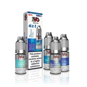 IVG 4 In 1 Nic Salts E-Liquid Blue Razz Edition | Guardian Vape Shop