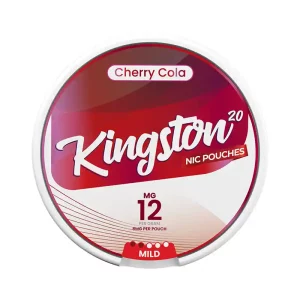 Kingston Nicotine Pouches Chery Cola 12mg | Guardian Vape Shop