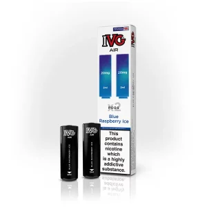 IVG Air Pods Prefilled Vape Blue Raspberry Ice | Guardian Vape Shop