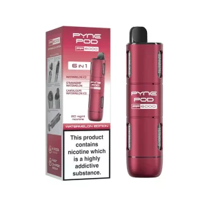 Pyne Pod PP6000 6 in 1 Disposable Watermelon Edition | Guardian Vape Shop