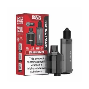 Instapod 6000 Pods Prefilled Vape Strawberry Ice | Guardian Vape Shop