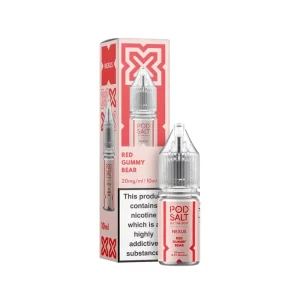 Pod Salt Nexus Nic Salt E-Liquids Red Gummy Bear | Guardian Vape Shop