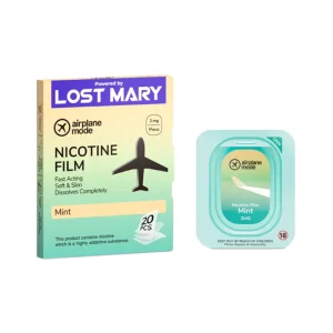 Lost Mary Airplane Mode Nicotine Film Strips Mint 2mg | Guardian Vape Shop