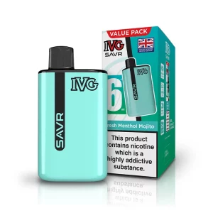 IVG SAVR Vape Pod Kit Fresh Menthol Mojito | Guardian Vape Shop