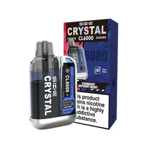 SKE Crystal CL6000 Vape Pod Kit Strawberry Raspberry Cherry | Guardian Vape Shop