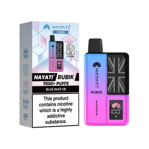 Hayati Mini Ultra 1500 Puffs Disposable Blue Razz GB | Guardian Vape Shop