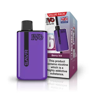 IVG SAVR Vape Pod Kit Berry Ice | Guardian Vape Shop