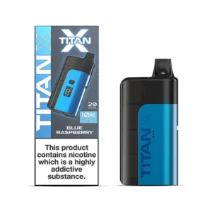 Titan X Vape Prefilled Pod Kit Blue Raspberry | Guardian Vape Shop