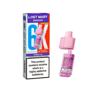 Lost Mary BM6000 Refill Pods Cherry Ice | Guardian Vape Shop