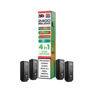 IVG 2400 Reload 4 in 1 Prefilled Pods Kiwi Edition | Guardian Vape Shop