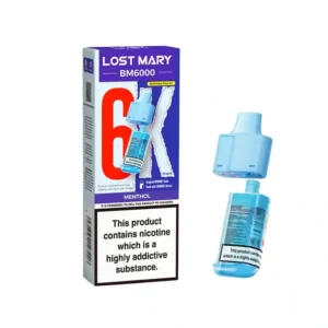 Lost Mary BM6000 Refill Pods Menthol | Guardian Vape Shop