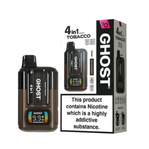 Vapes Bars Ghost 4 in 1 Prefilled Kit Tobacco Edition | Guardian Vape Shop