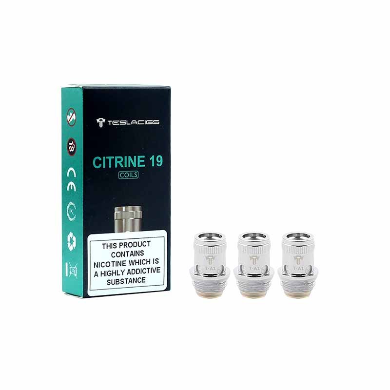 TeslaCigs Citrine 19 Coils Replacement | Guardian Vape Shop