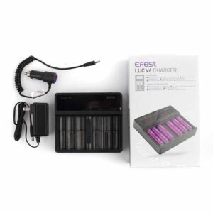 Efest Luc V6 Lcd Battery Charger