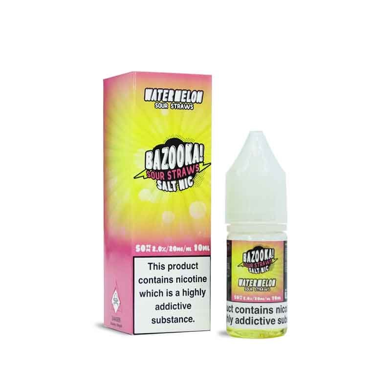 Bazooka Sour Straws Nic Salt E-Liquids