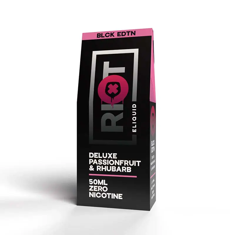 RIOT SQUAD Black Edition Shortfill E-liquid | Guardian Vape Shop