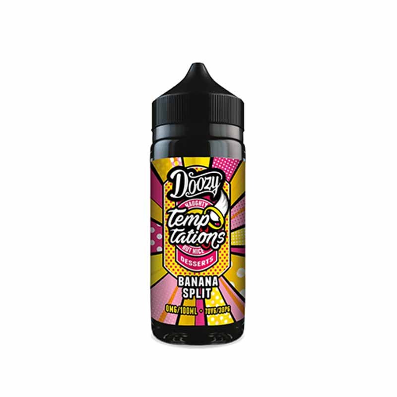 Doozy Vape Doozy Temptations Shortfill Banana Split | Guardian Vape Shop