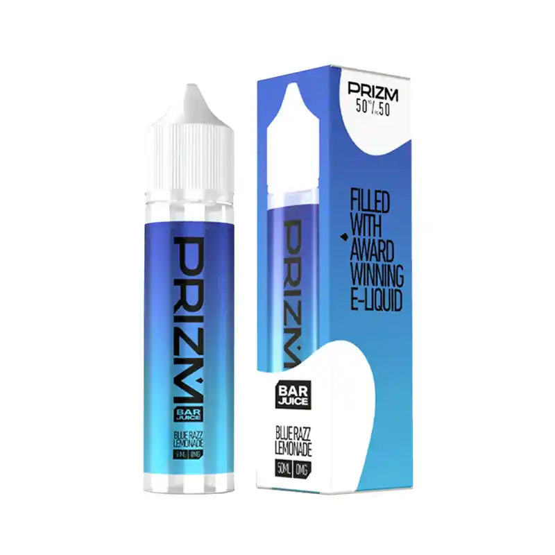 Prizm Bar Juice Shortfill E-liquids Blue Razz Lemonade | Guardian Vape Shop