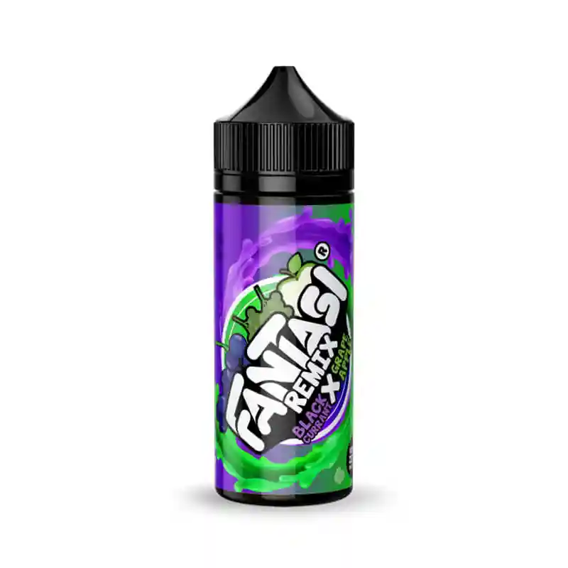 Fantasi Remix Range Shortfill E-liquids Blackcurrant X Grape Apple | Guardian Vape Shop