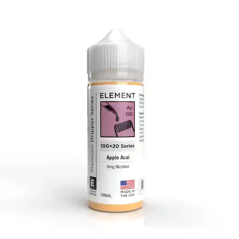 Element Shortfill E-liquids Apple Acai | Guardian Vape Shop
