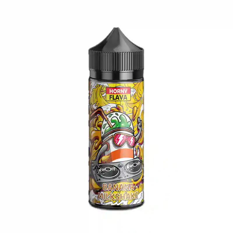 HORNY FLAVA Milkshake Series Shortfill E-liquids Banana | Guardian Vape Shop