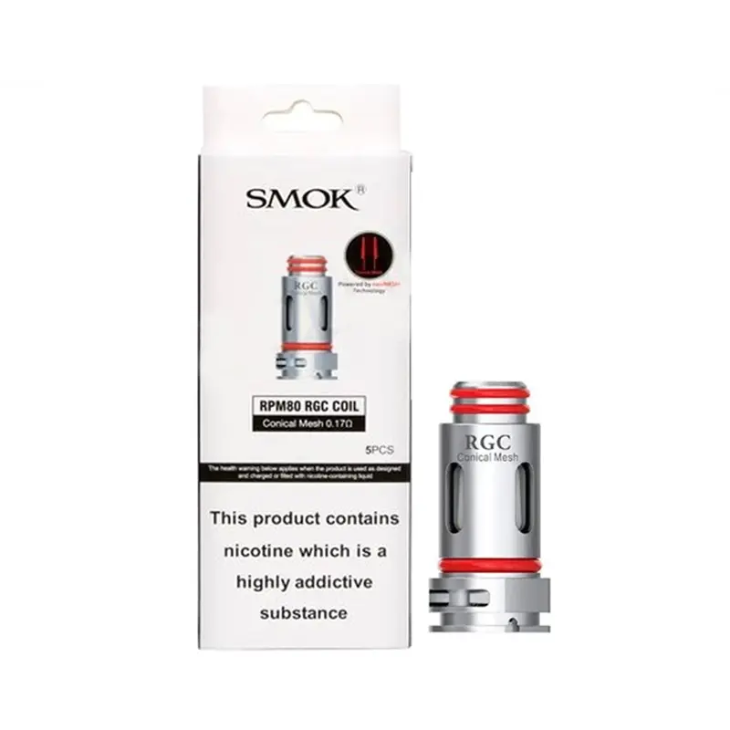 Smok RGC Coil Replacement 0-17ohm | Guardian Vape Shop