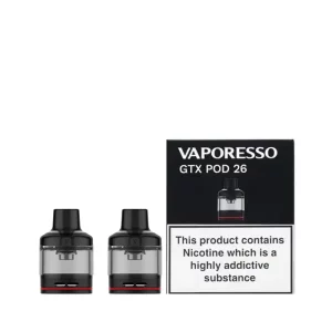 Vaporesso GTX Pod 26 (GTX Go 80 Pods Replacement) Box | Guardian Vape Shop