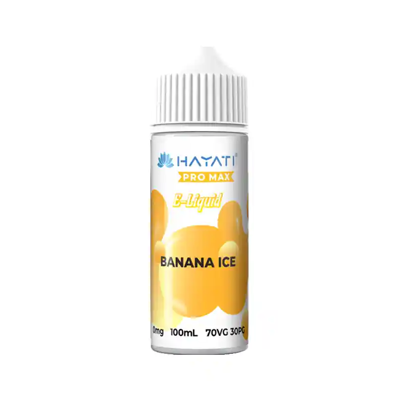 Hayati Pro Max Liquid 100ml Banana Ice | Guardian Vape Shop