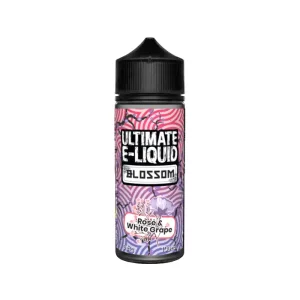 Ultimate Puff Blossom Range Shortfill Rose White Grape | Guardian Vape Shop
