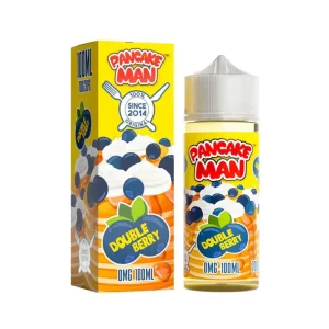 Pancake Man Shortfill E-liquids Double Berry | Guardian Vape Shop