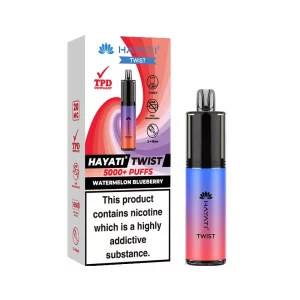 Hayati Twist Disposable 5000 Puff Watermelon Blueberry | Guardian Vape Shop