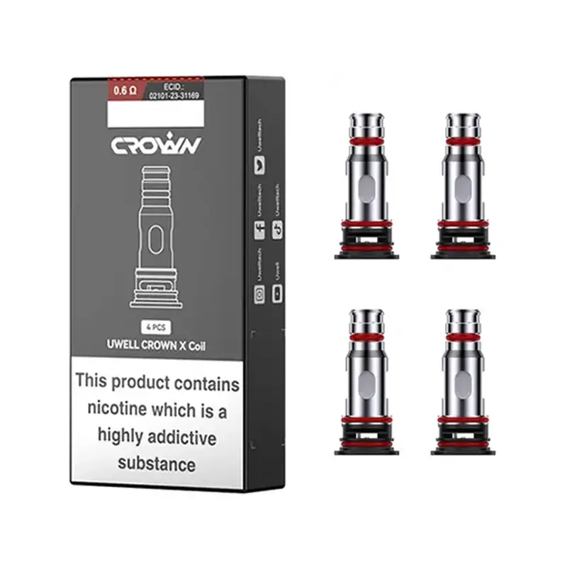 Uwell Crown X Coils Replacement 0.6ohm | Guardian Vape Shop