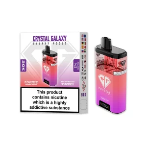 Crystal Galaxy 30k Focus Disposable 30000 Puff Strawberry Watermelon Bubblegum | Guardian Vape Shop