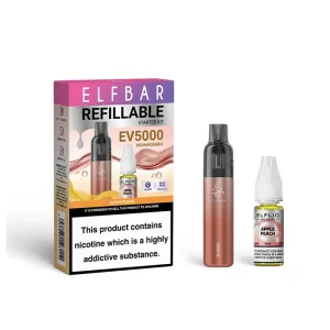 Elf Bar EV5000 Puffs Disposable Vape Apple Peach | Guardian Vape Shop