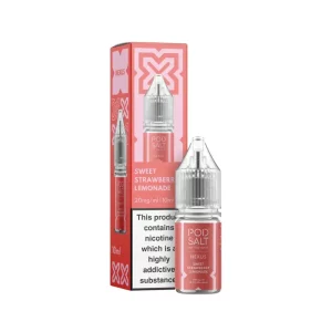 Pod Salt Nexus Nic Salt E-Liquids Sweet Strawberry Lemonade | Guardian Vape Shop