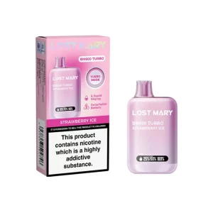 Lost Mary BM600 Turbo Disposable Strawberry Ice | Guardian Vape Shop