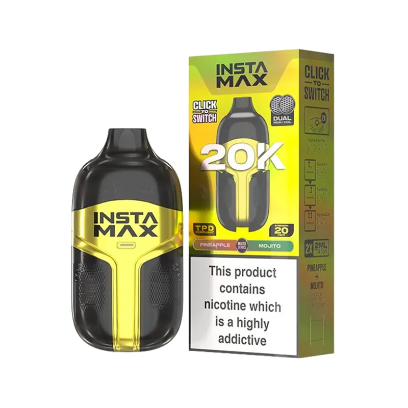 Insta Max 20K Disposable Vape Pineapple Mojito | Guardian Vape Shop