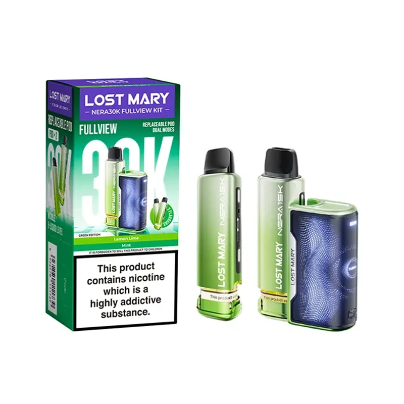 Lost Mary Nera 30K Fullview Pod Kit Green Edition | Guardian Vape Shop