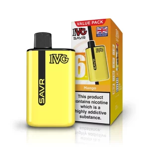 IVG SAVR Vape Pod Kit Mango | Guardian Vape Shop