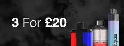 Guardian Vape Offers Main Page Banner 3 for £20 | Guardian Vape Shop