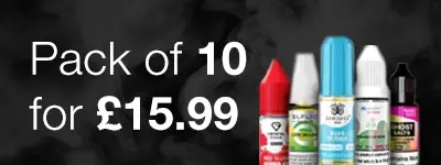 Guardian Vape Offers Main Page Banner Pack of 10 for £15.99 | Guardian Vape Shop