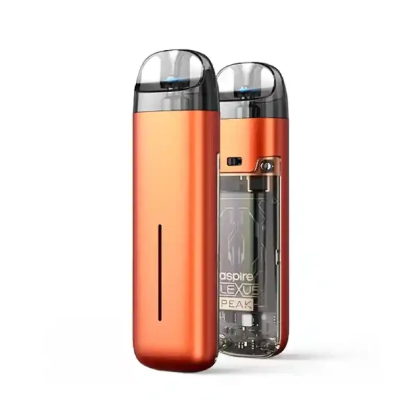 Aspire Flexus Peak Vape Pod Kits Amber Orange | Guardian Vape Shop