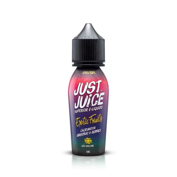 JUST JUICE Exotic Fruits Range Shortfill E-liquid | Guardian Vape Shop